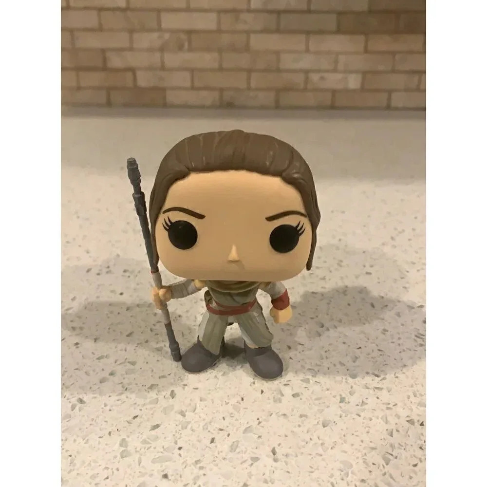 starwars rey‎ bobblehead    Si